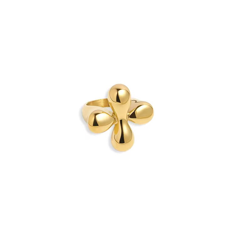 Chunky Flower Ring