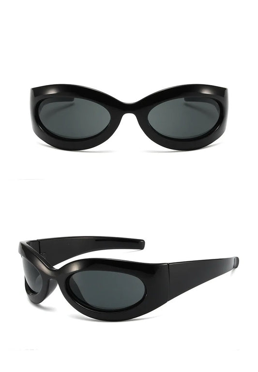 Oval Frame Sunglasses