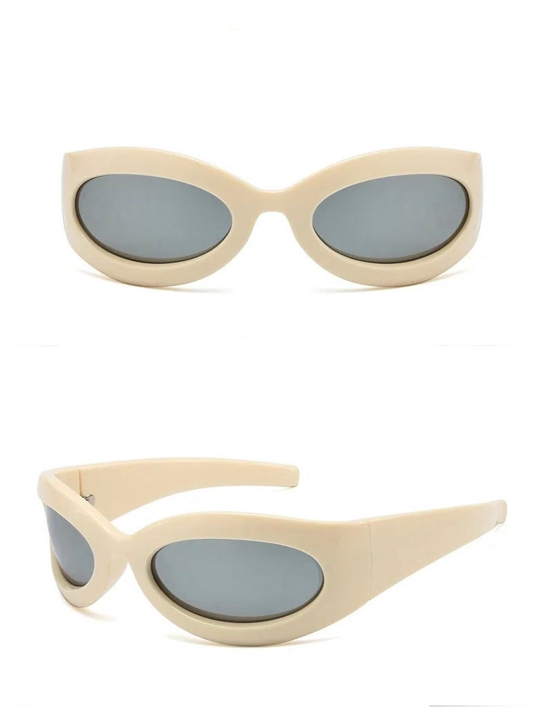 Oval Frame Sunglasses