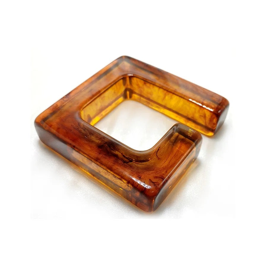 Square Resin Bangles